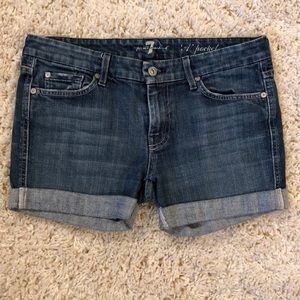 7 for All Mankind Jean Shorts - Sz 30